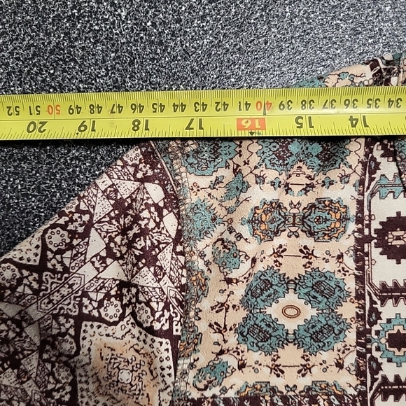 Tribal Jeans Women's Jacket Size L Front Hook & Loop Closure - Picture 9 of 10